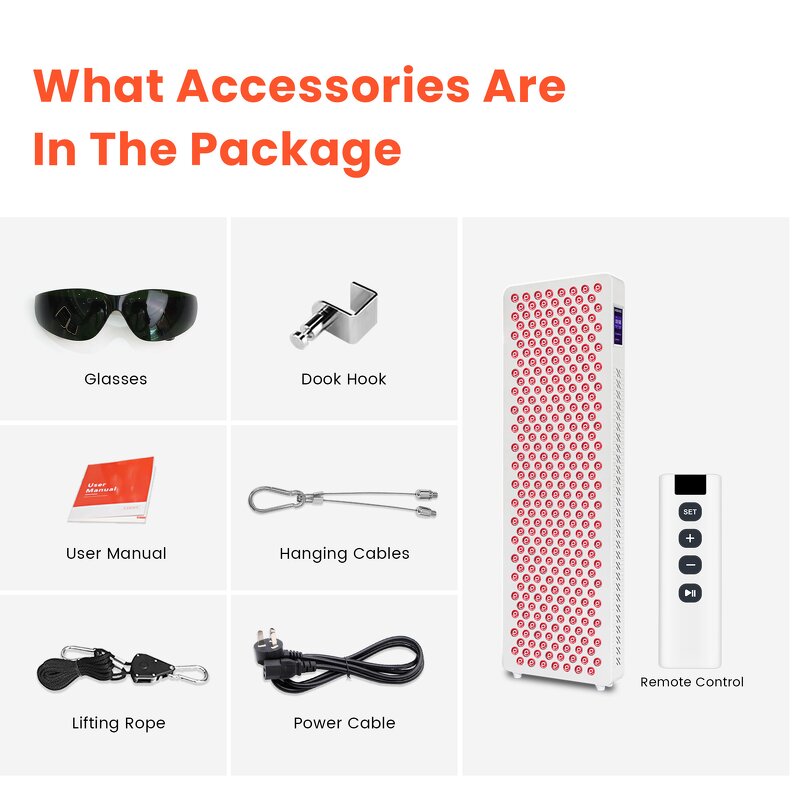 IDEATHERAPY RL60PRO(PT) Panel Manufacturer - High Irradiance Infrared Home Use Led Light Therapy Tool