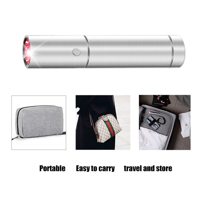 Ideatherapy Led Red Torch Manufacturer - Blue Light Infrared Built in Battery Skin Care Tool