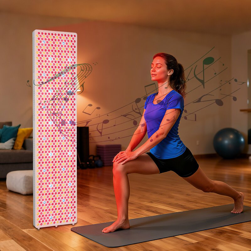 Custom Full Body Red Light Lamp Manufacturer - High Quality 4320W 9 Wavelength LED Infrared Bed Tool