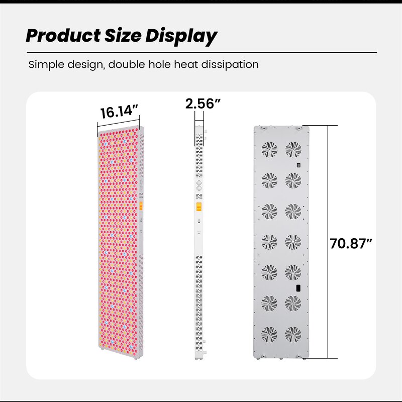 Custom Full Body Red Light Lamp Manufacturer - High Quality 4320W 9 Wavelength LED Infrared Bed Tool