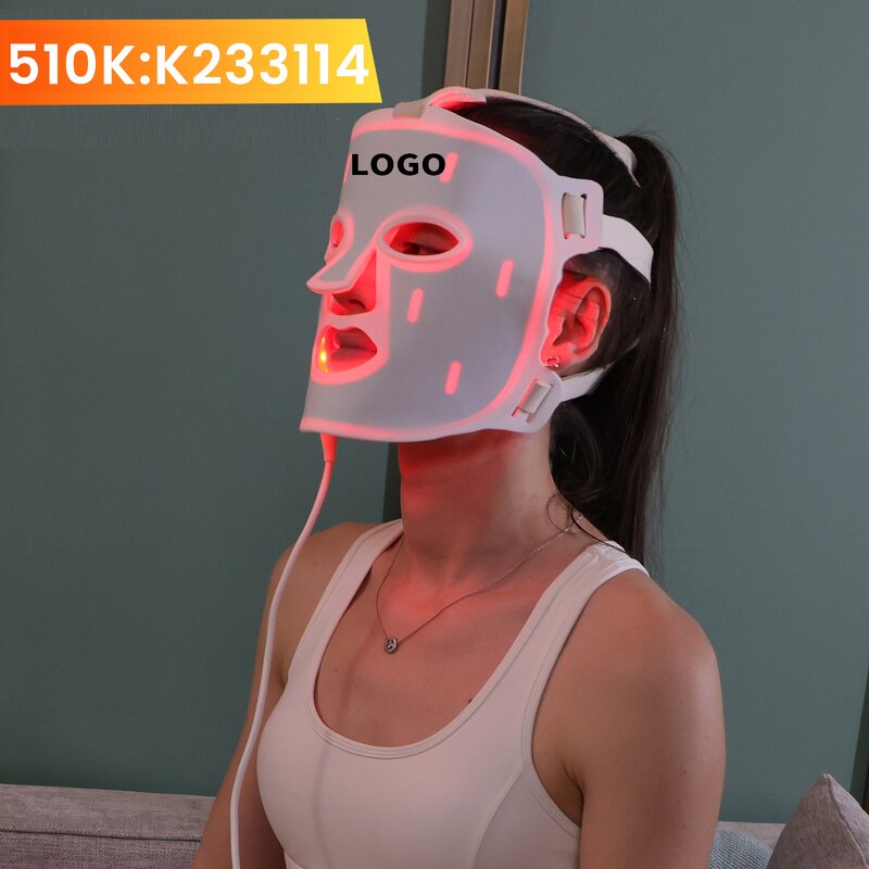 IDEATHERAPY 510K Silicone Therapy Mask Manufacturer - Professional Red Light Face Neck Led Facial Care Tool
