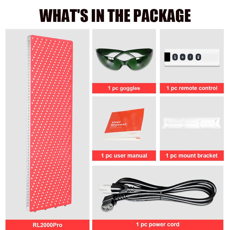 Ideatherapy RL2000Pro Red Light Lamp Manufacturer - Multi-wavelengths Full Body Health Care Tool