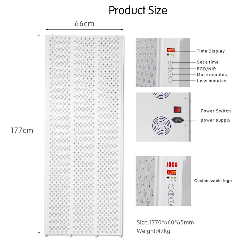 Customized Infrared Beauty Device Manufacturer - 660/850Nm Relieve Fatigue Pain Red Light Therapy Tool