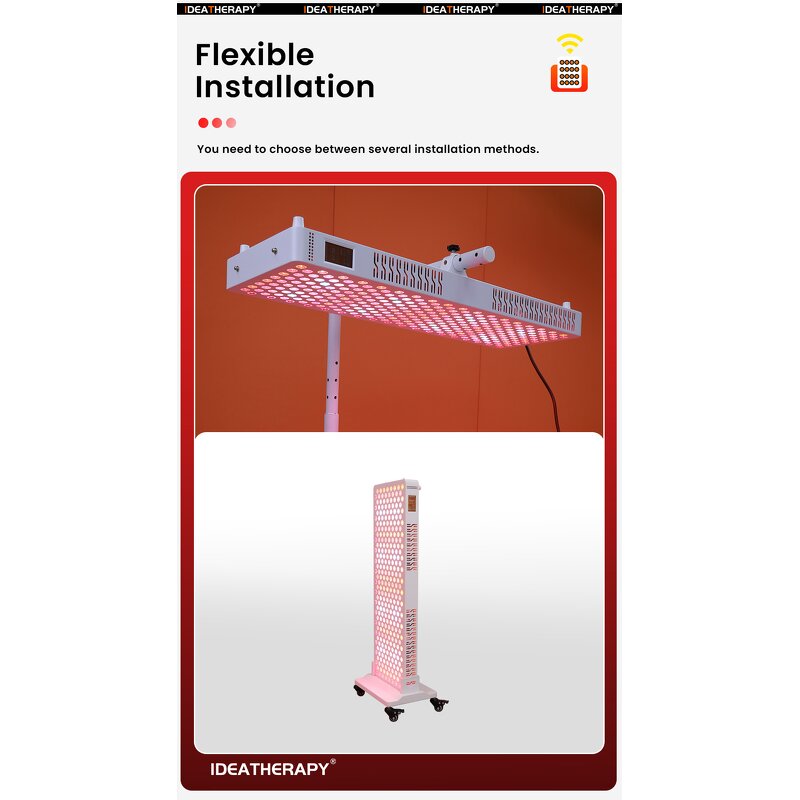 RLPRO300 Clinic Therapy Device Manufacturer - 2026 Touch Screen Remote Control Full Body Red Light Tool