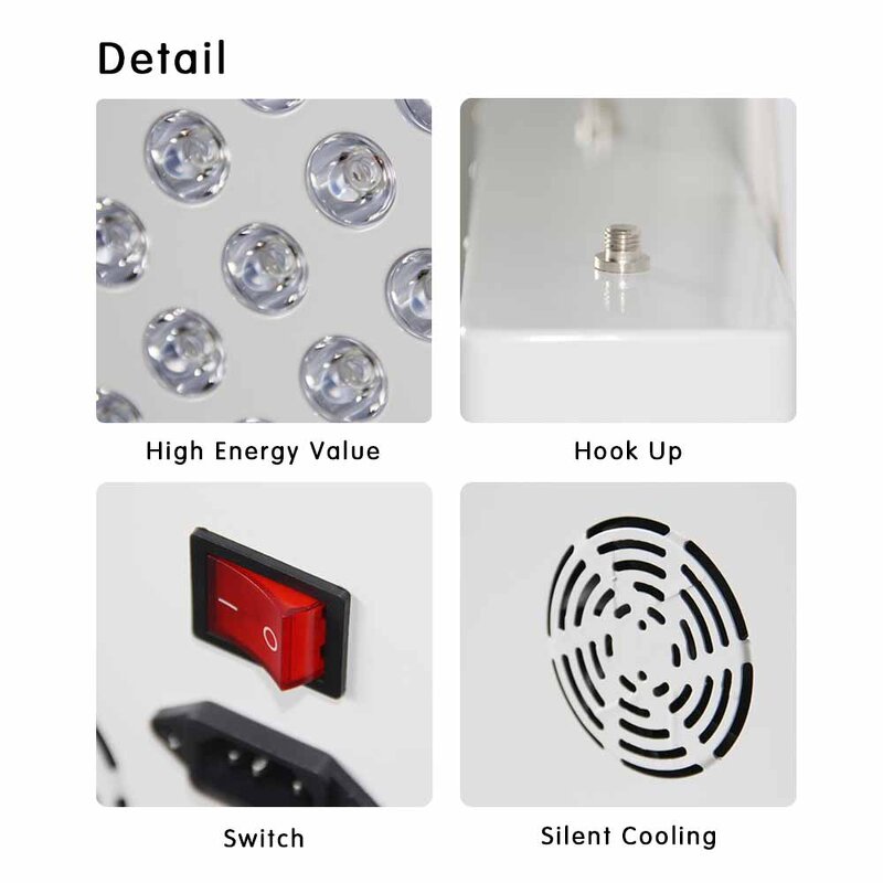 IDEATHERAPY 8 Wave Red Led Panel Manufacturer - Full Body Infrared Light Therapy Yoga Studio Tool