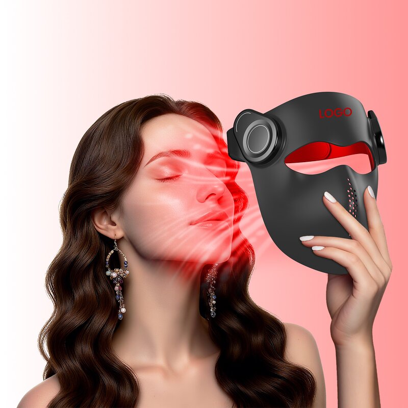 5D Red Light Therapy Device Manufacturer - 460-1064nm CE Handheld Silicone Salon Home Led Mask Tool