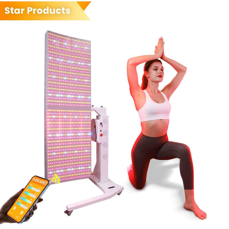 IDEATHERAPY TouchScreen Sauna Panel Manufacturer - Full Body Infrared Light Therapy Pod Red Light Bed Tool