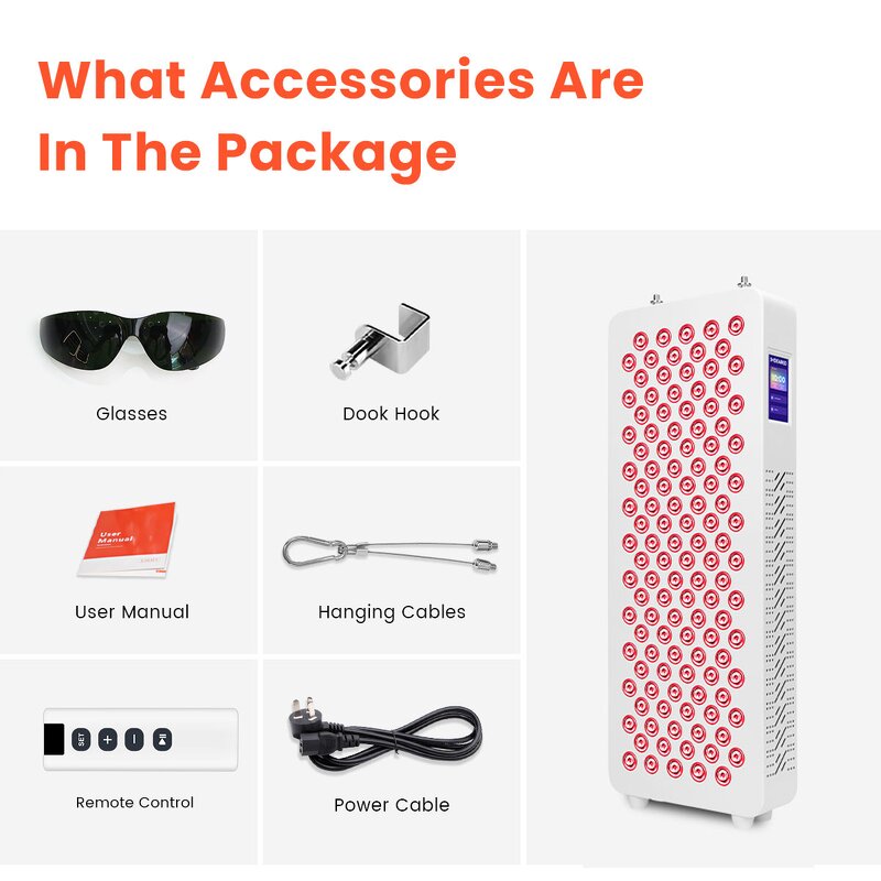 IDEATHERAPY RL120 Pro/PT Panel Manufacturer - 5 Wavelengths High Irradiance Face Infrared Light Tool