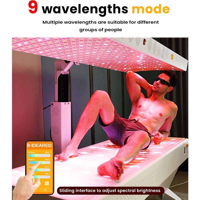 IDEATHERAPY TouchScreen Sauna Panel Manufacturer - Full Body Infrared Light Therapy Pod Red Light Bed Tool