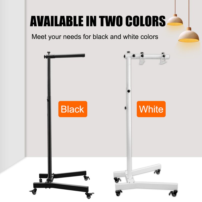 IDEATHERAPY MS2000L Stand Manufacturer - White/Black Whole Body Vertical Horizontal Support Tool