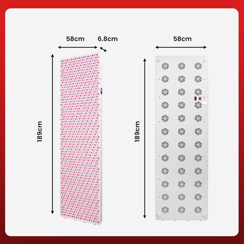 Full Body Led Light Therapy Machine Manufacturer - Red and NIR 5 Waves Touch Screen Professional Tool