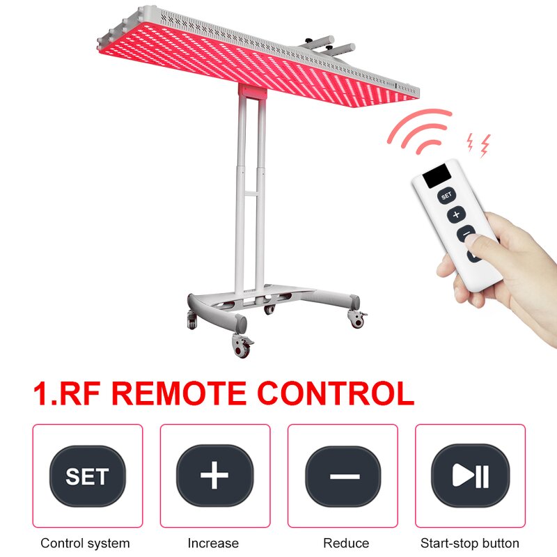RL600MAX+C Red Light Therapy Lamp Manufacturer - 2025 Dual Chips RED&NIR Full Body Skin Health Tool