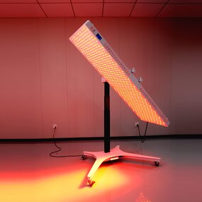 Nir+Red Light Therapy Panel Manufacturer - 360° Electric Stand 7 Wavelengths Full Body Infrared Tool