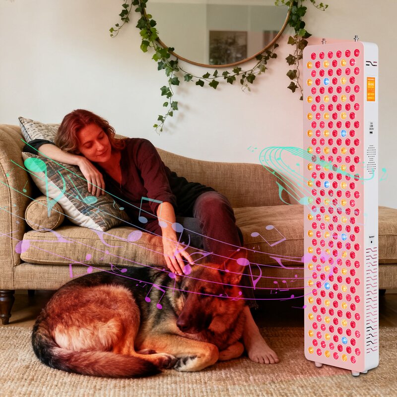 APP 9Spectrum Light Therapy Panel Manufacturer - 1080w Music PDT LED Red Infrared Full Body Tool