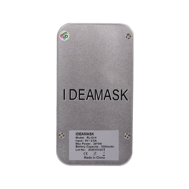 IDEAMASK Led Therapy Device Manufacturer - 5W Portable Home Infrared Professional Red Light Face Tool