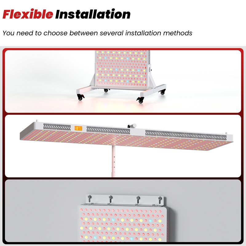IDEATHERAPY RLPRO200 Panel Manufacturer - 9 Wavelengths High Irradiance Infrared Red Light Bed Tool