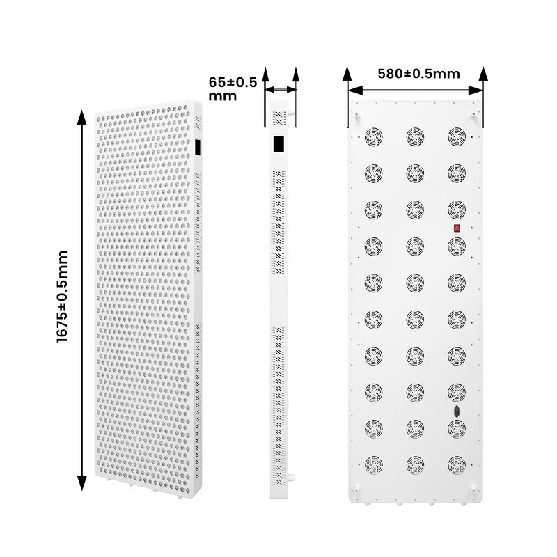 Dual Chip LED Light Therapy Instrument Manufacturer - Red Near-infrared Standing Beauty PDT Panel Tool