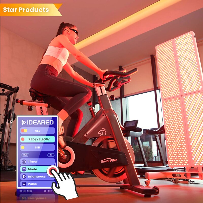 IDEATHERAPY Medium-sized Red Light Panel Manufacturer - Best-selling 7 Wavelengths Home Use Infrared Tool