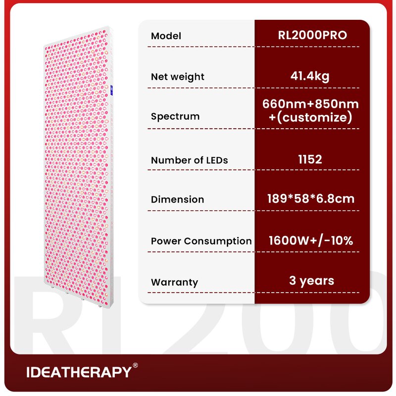 Full Body Led Light Therapy Machine Manufacturer - Red and NIR 5 Waves Touch Screen Professional Tool
