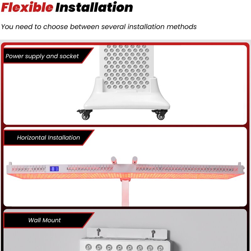 IDEATHERAPY RL600MAX-7CH Panel Manufacturer - 7 Wavelengths Infrared Home Use Led Light Therapy Tool
