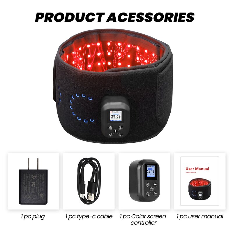 Red Light Therapy Full Body Set Manufacturer - ODM OEM Hat Neck Wrap Belt Gloves Knee Foot Mat Tool