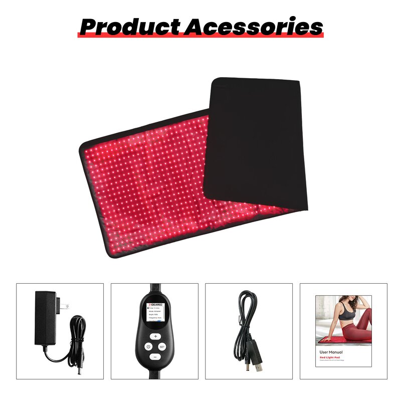 Led Red Light Therapy Blanket Pod Manufacturer - UL Certified 660/850nm Full Body Home Use Mat Tool