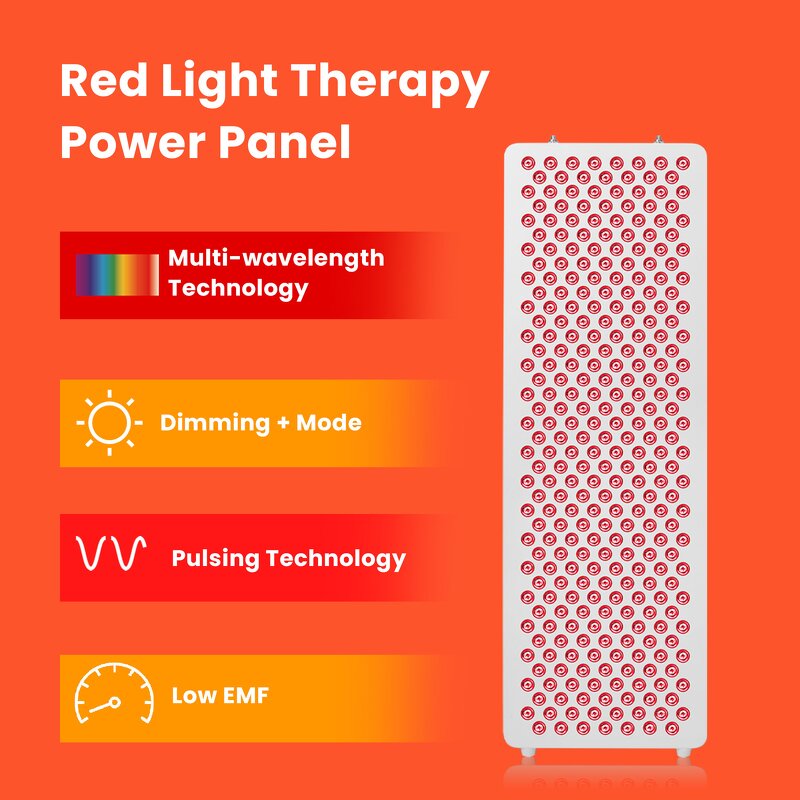 IDEATHERAPY Led PDT Therapy Device Manufacturer - 660/850nm Standing Infrared Commercial US Plug Tool
