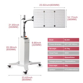 Ideatherapy BL3000 LED Machine Manufacturer - Multi-Wavelength Feet Body Pain Relief Beauty Tool