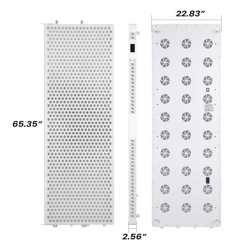 Nir+Red Light Therapy Panel Manufacturer - 360° Electric Stand 7 Wavelengths Full Body Infrared Tool