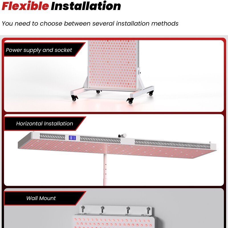 Ideatherapy Touch Screen Red Light Device Manufacturer - 5 Waves Medical Grade Near Infrared Face Therapy Tool