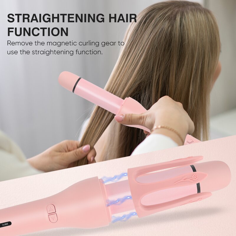 Hair Curler Manufacturer - Newest Automatic Triple Barrel Ion for Household Hotel