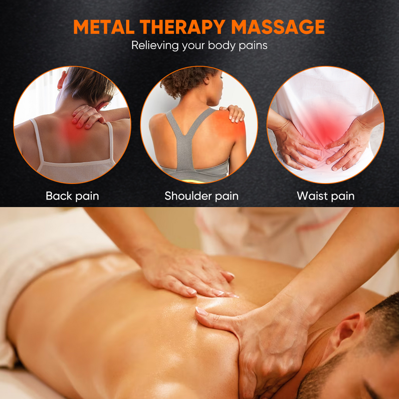 Body Massage Tool Set Manufacturer - Zinc Alloy Silver Maderoterapia with Musical Function