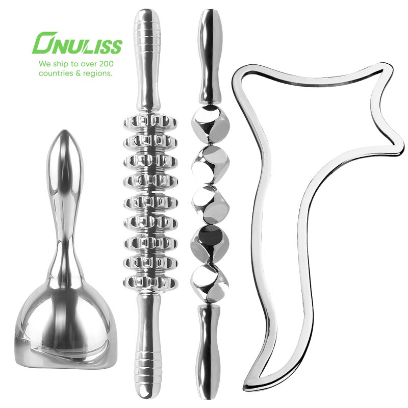 Gua Sha Tool Manufacturer - Cold Ice Zinc Alloy Silver with Musical Function