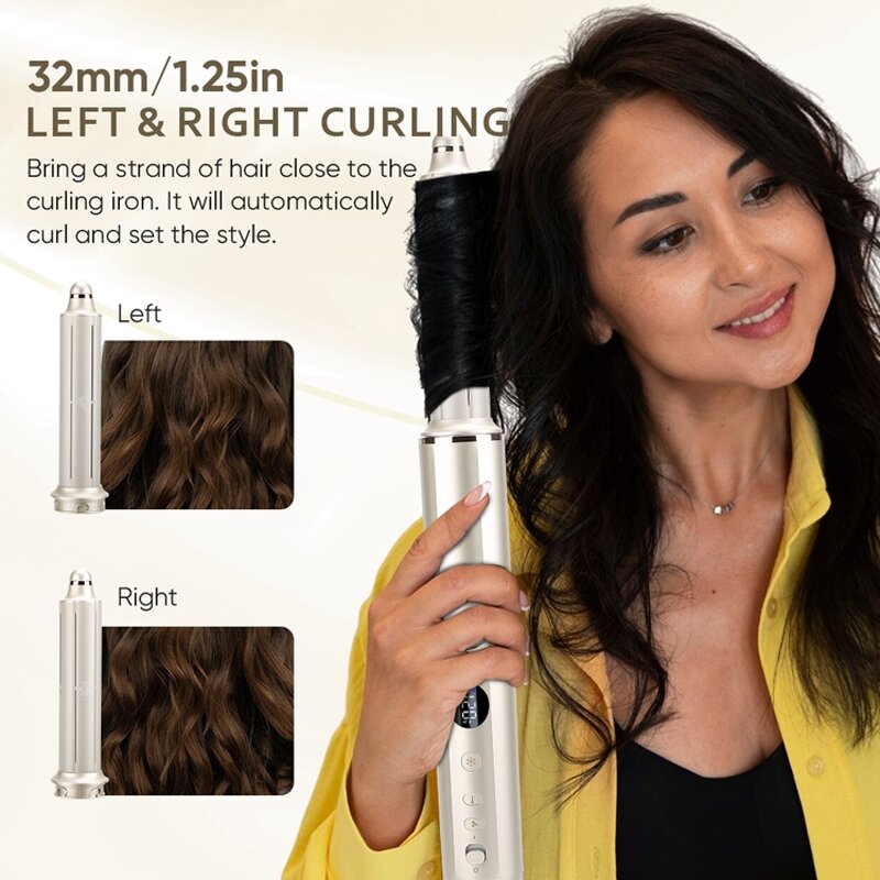 Hair Styling Tools Manufacturer - 8-in-1 Air Styler Automatic Wrap Ionic 110000RPM