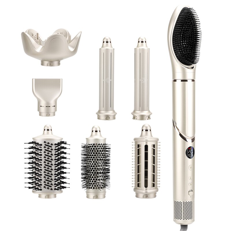 Hair Styling Tools Manufacturer - 8-in-1 Air Styler Automatic Wrap Ionic 110000RPM