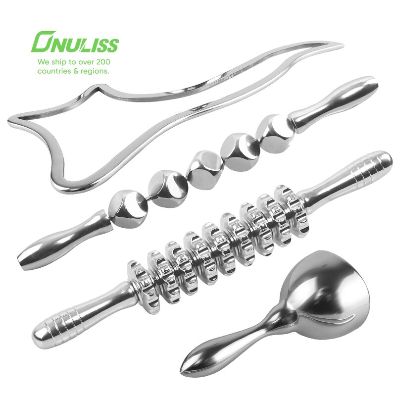 Gua Sha Tool Manufacturer - Cold Ice Zinc Alloy Silver with Musical Function