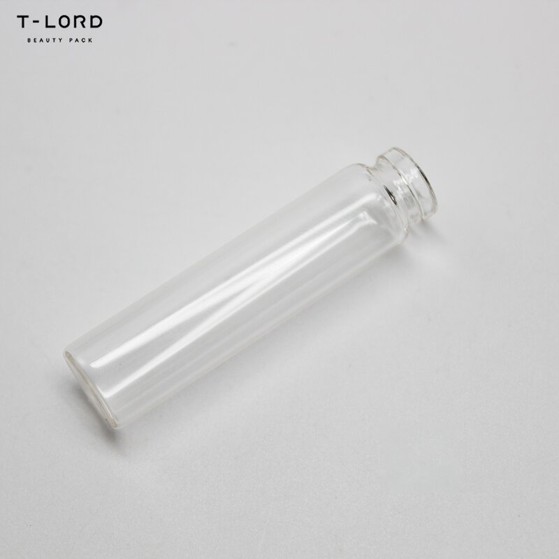Samples T-Lord Small Glass Perfume Bottle with Pump Sprayer Empty Package Silk Screen Printed