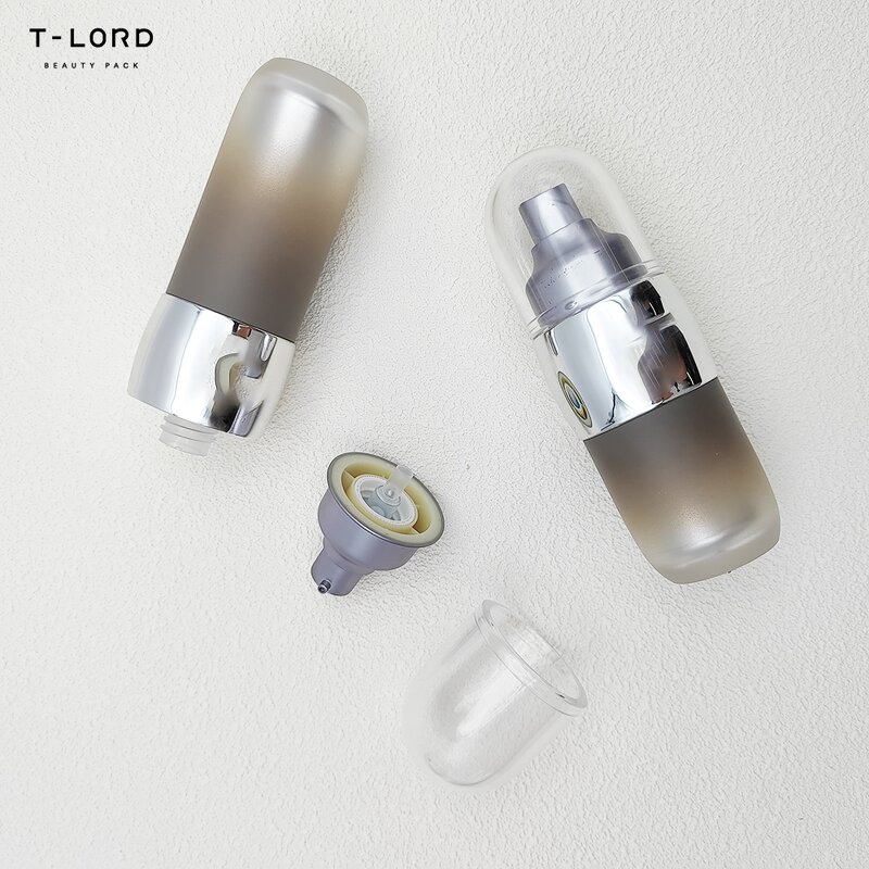 500ml Plastic Lotion Bottle Pump with 50ml 30ml Dropper Sealing Water Jar Containers for Skin Care Face Cream Use