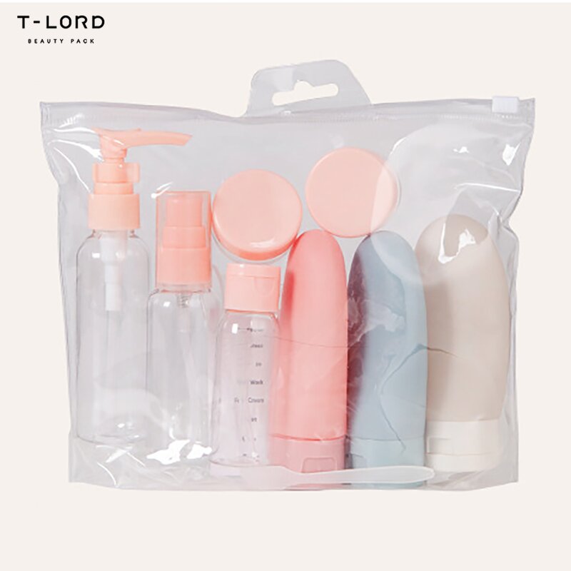 Travel Plastic Bottle Kit for Skin Care Serum & Face Cream Roll-On Sealing Screen Printed Surface Custom Color OEM/ODM Available