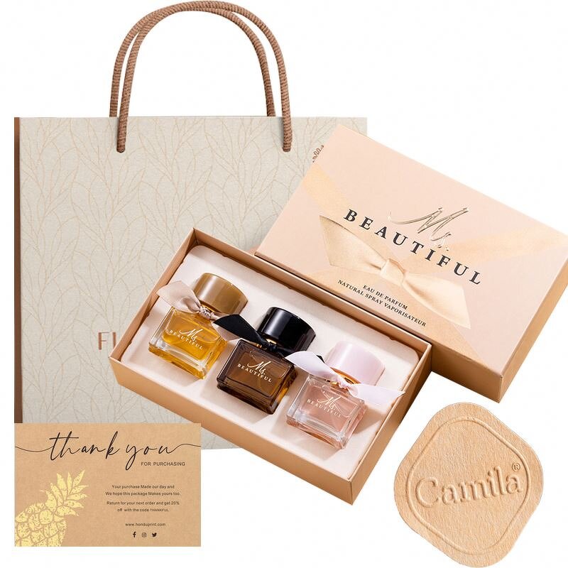 Custom Printed Logo Thank You Paper Cards Postcard Cosmetic Square Perfume Gift Packaging Textured Shopping Bag Matt Lamination