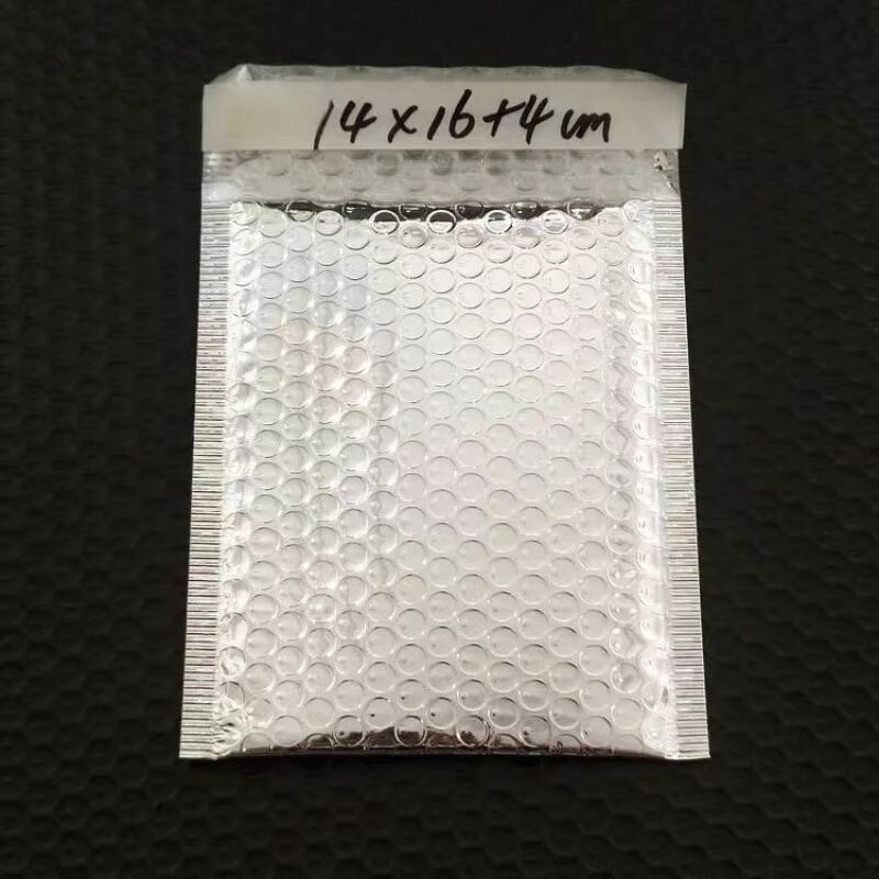 Aluminum Film Envelope Shockproof Foam Silver Bubble Film Express Packaging Bag Bubble Mailer