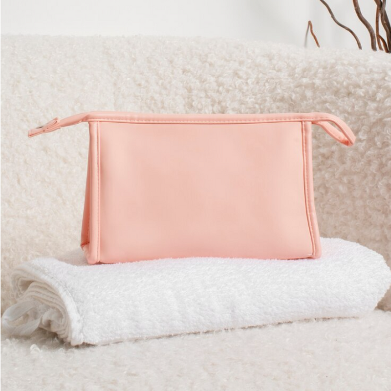 Soft Fabric Multifunction Cosmetic Bag for Girls with Inner Pouch Traveling Makeup Case and Beauty Bag for Promotions