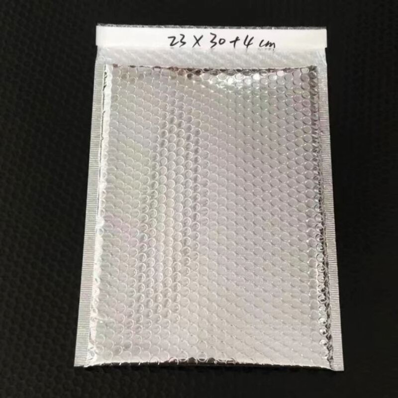 Aluminum Film Envelope Shockproof Foam Silver Bubble Film Express Packaging Bag Bubble Mailer
