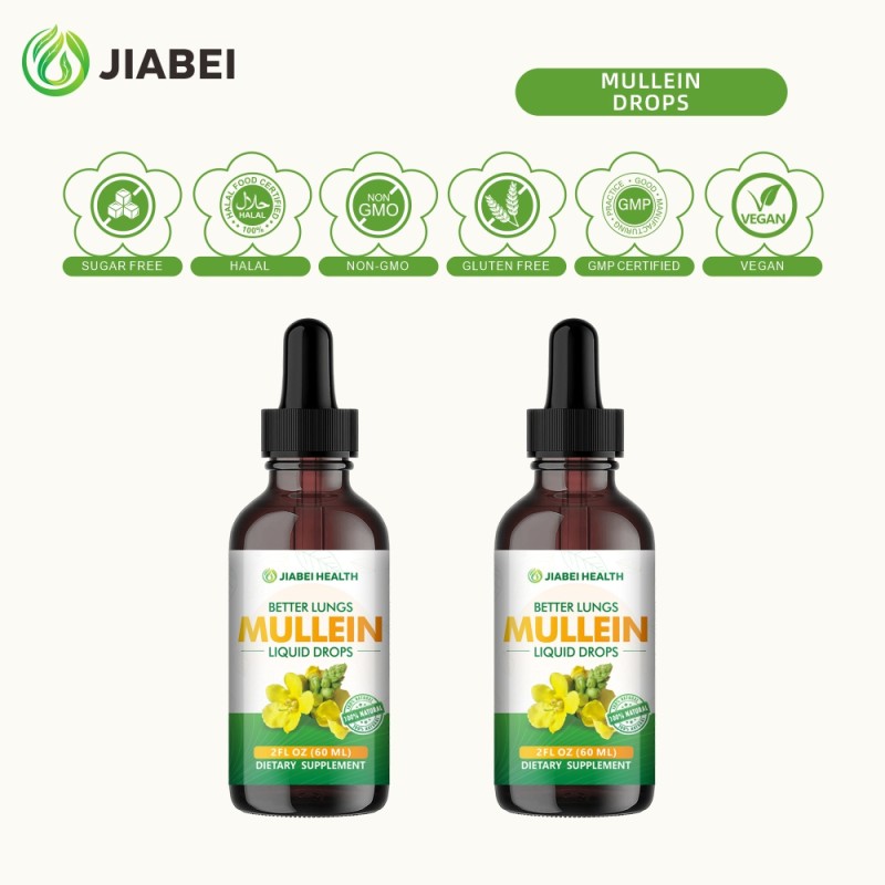 Mullein Drops Manufacturer - ODM Respiratory Health Herb Drops