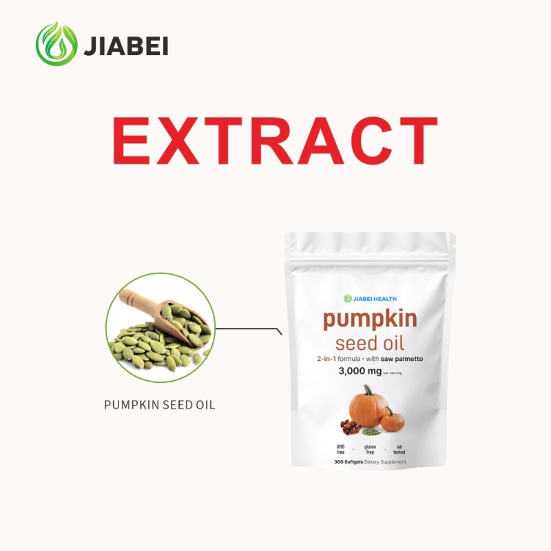 Pumpkin Seed Capsules Factory - ODM Hair Skin Urinary Support