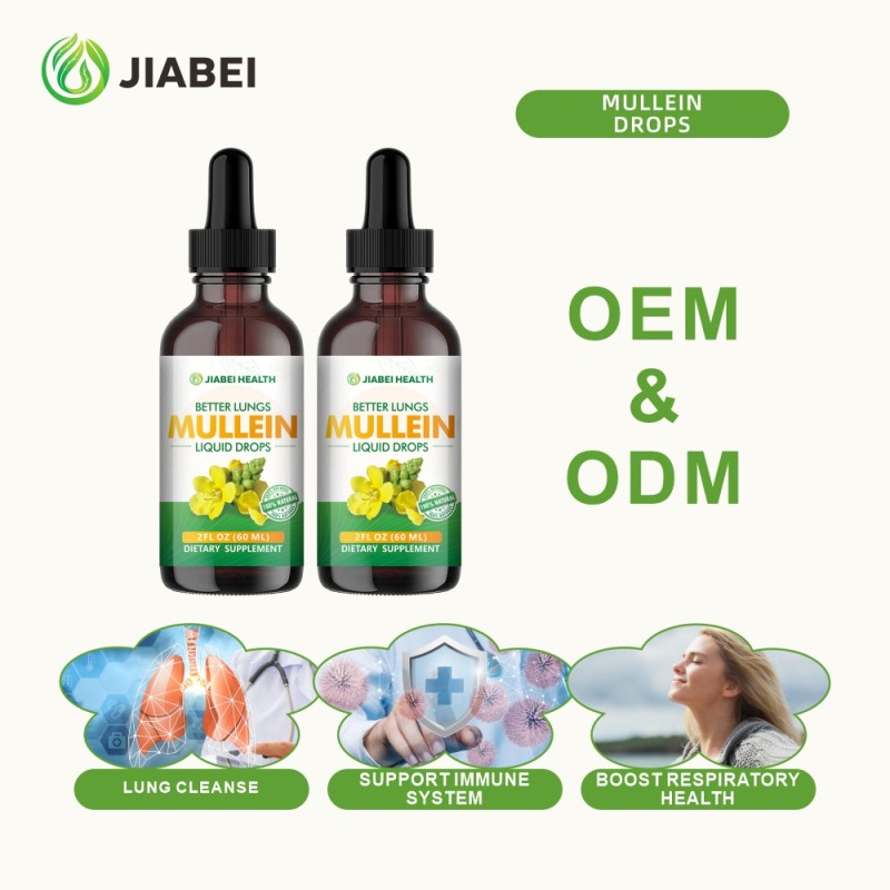 Mullein Drops Manufacturer - ODM Respiratory Health Herb Drops