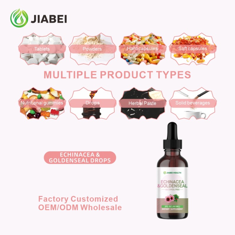 Echinacea Drops Manufacturer - ODM Immune Support Herb Extract