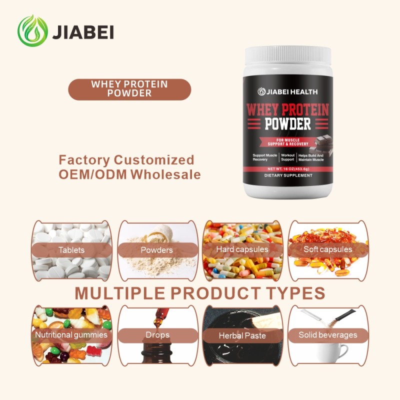 Whey Protein Powder Manufacturer - ODM Sports Nutrition Herbal Supplement