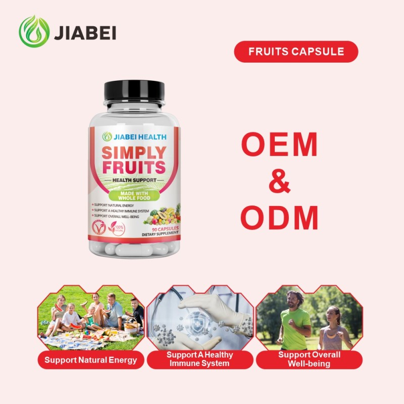 Fruit Capsules Manufacturer - OEM Immune Gut Health Supplement