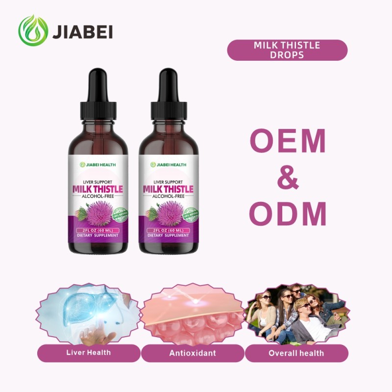 Milk Thistle Drops Factory - OEM Liver Health Botanical Extract